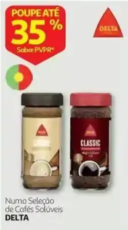 Auchan Numa Seleção de Cafés Solúveis Delta promoção