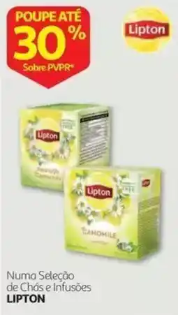 Auchan Lipton camomila promoção