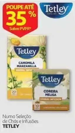 Auchan Tetley camomila manzanilla promoção