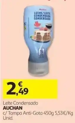 Auchan Leite Condensado Auchan promoção