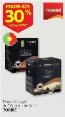 Auchan Numa Seleção de Cápsulas de Café Torrié promoção