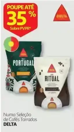 Auchan Numa Seleção de Cafés Torrados Delta promoção