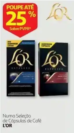 Auchan Cápsulas de Café L'OR promoção