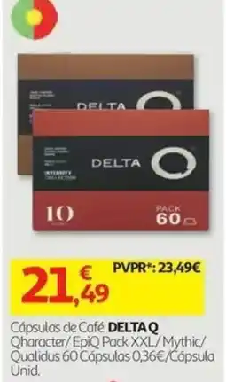 Auchan Cápsulas de Café Delta Q promoção