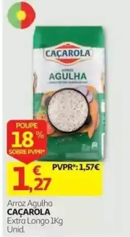 Auchan arroz agulha caçarola promoção