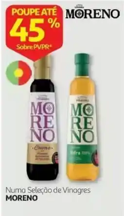 Auchan Numa Seleção de Vinagres Moreno promoção