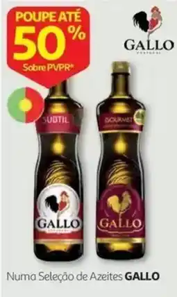 Auchan Numa Seleção de Azeites Gallo promoção