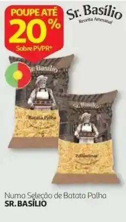 Auchan Numa Seleção de Batata Palha Sr. Basílio promoção