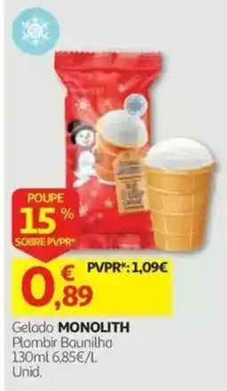 Auchan Gelado MONOLITH promoção