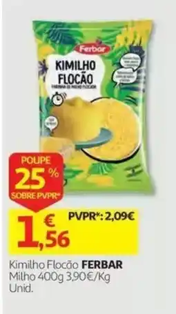 Auchan Kimilho Flocão Ferbar promoção