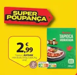 Auchan Tapioca auchan hidratada promoção