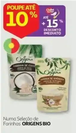 Auchan Farinhas Origens Bio promoção