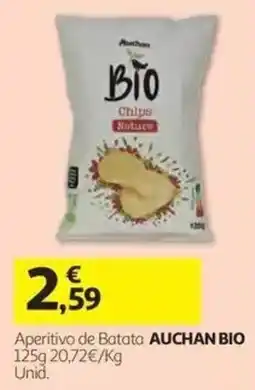 Auchan Aperitivo de Batata Auchan Bio promoção