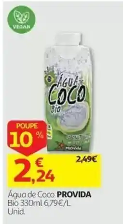 Auchan Água de Coco Provida promoção
