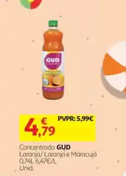 Auchan Concentrado gud laranja/ laranja e maracujá promoção