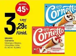 Intermarché Cornetto - gelado promoção