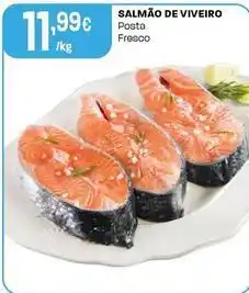 Intermarché Salmão de viveiro promoção