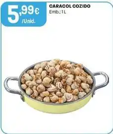 Intermarché Caracol cozido promoção
