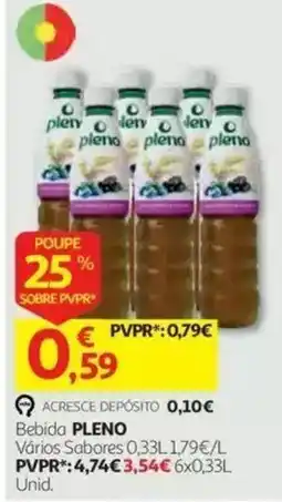 Auchan Bebida pleno promoção