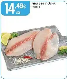 Intermarché Filete de tilapia promoção