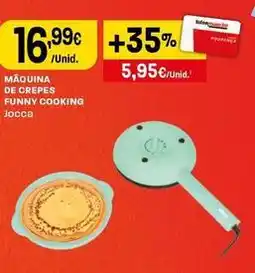 Intermarché Jocca - máquina de crepes funny cooking promoção