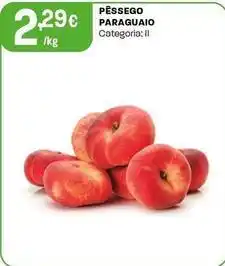 Intermarché Pêssego paraguaio promoção