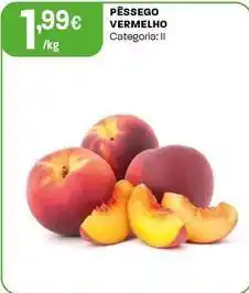 Intermarché Pêssego vermelho promoção