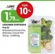 Intermarché Porsi - legumes cortados promoção
