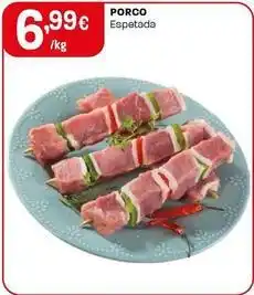 Intermarché Porco espetada promoção