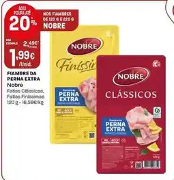 Intermarché Nobre - fiambre da perna extra promoção