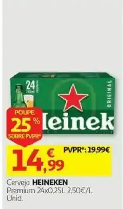 Auchan Cerveja Heineken Premium promoção