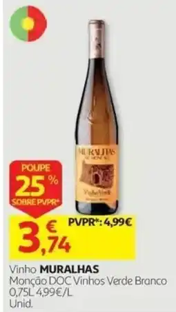 Auchan Vinho muralhas promoção
