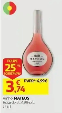Auchan Vinho mateus promoção