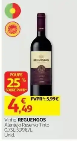 Auchan Vinho reguengos promoção