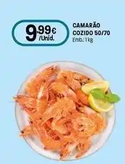 Intermarché Camarão cozido promoção