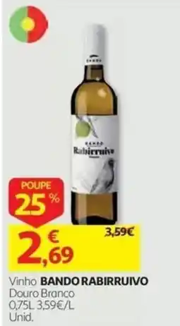 Auchan Vinho Bando Rabirruivo promoção
