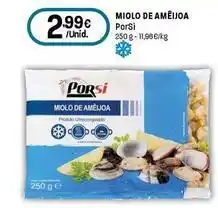 Intermarché Porsi - miolo de ameijoa promoção