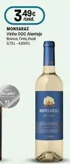 Intermarché Monsaraz - vinho doc alentejo branco promoção