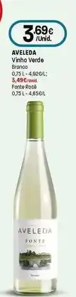 Intermarché Aveleda - vinho verde branco promoção