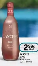 Intermarché Lancers - vinho promoção