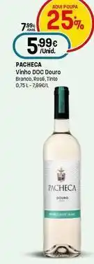 Intermarché Pacheca - vinho doc douro branco promoção