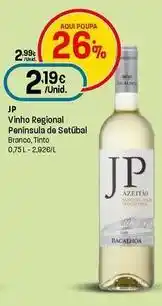 Intermarché Jp - vinho regional peninsula de setúbal branco promoção