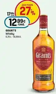 Intermarché Grant's - whisky promoção