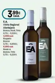 Intermarché E.a. - vinho regional alentejano branco promoção