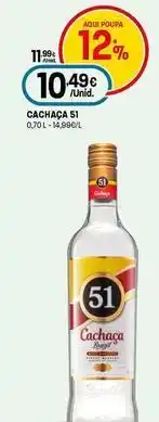 Intermarché Cachaca 51 promoção
