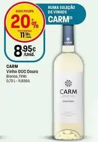 Intermarché Carm - vinho doc douro branco promoção