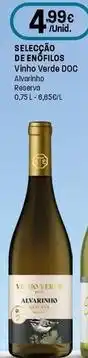 Intermarché Selecção de enófilos - vino verde doc promoção