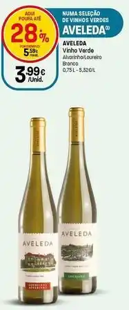 Intermarché Aveleda - vinho verde promoção