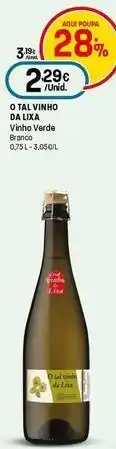 Intermarché O tal vinho da lixa - vinho verde promoção