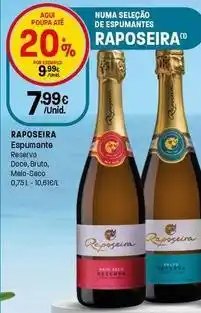 Intermarché Raposeira - espumante promoção